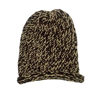 Hand knit crochet beanie‎